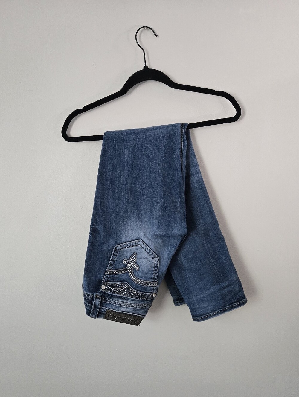 Rock Revival Vivian Straight Blue Jeans